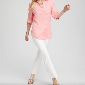 White Flare Leg Pant - NWT